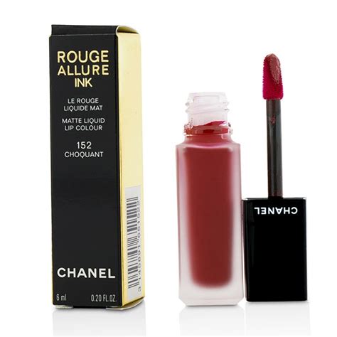 chanel rouge allure ink matte 152 choquant|Chanel choquant ink.